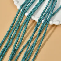 100 PCS/Package Turquoise Round Jewelry Accessories main image 3