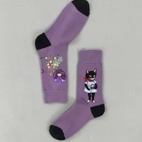 Unisex Cute Animal Cotton Crew Socks A Pair sku image 1