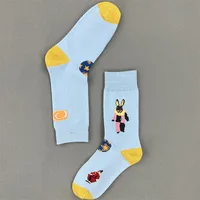 Unisex Cute Animal Cotton Crew Socks A Pair sku image 3