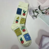 Unisex Cute Animal Cotton Crew Socks A Pair sku image 9