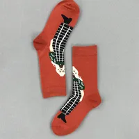 Unisex Cute Animal Cotton Crew Socks A Pair sku image 10