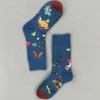 Unisex Cute Animal Cotton Crew Socks A Pair sku image 13