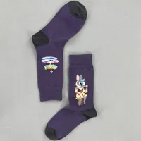 Unisex Cute Animal Cotton Crew Socks A Pair sku image 16