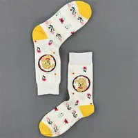 Unisex Cute Animal Cotton Crew Socks A Pair sku image 23