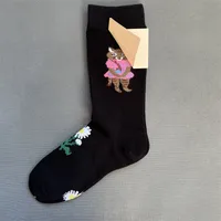 Unisex Cute Animal Cotton Crew Socks A Pair sku image 26