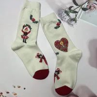 Unisex Cute Animal Cotton Crew Socks A Pair sku image 34