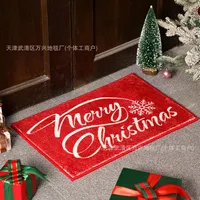 Casual Vacation Santa Claus Elk Imitation Cashmere Carpet Bathing sku image 9