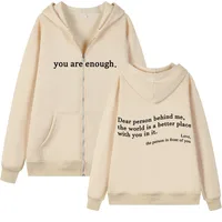 Men's Letter Casual Long Sleeve Loose Hooded main image 2