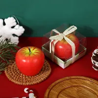 Cute Apple Paraffin Candle main image 4