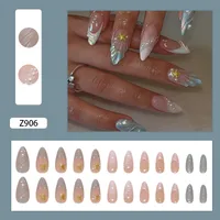 Cute Sweet Starfish Shell ABS Press-on Nails 1 Set main image 3