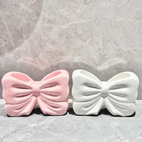 Simple Style Classic Style Bow Knot Ceramics Toothbrush Holder Toothbrush Holder Bathing main image 2