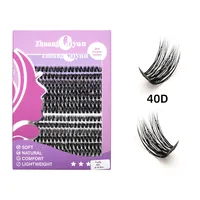 DIY False Eyelashes Fluffy D 30P 60P 80P 100P Hot  Hair Europe And The United States  Wholesale sku image 5