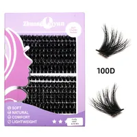 DIY False Eyelashes Fluffy D 30P 60P 80P 100P Hot  Hair Europe And The United States  Wholesale sku image 16