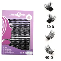 DIY False Eyelashes Fluffy D 30P 60P 80P 100P Hot  Hair Europe And The United States  Wholesale sku image 15