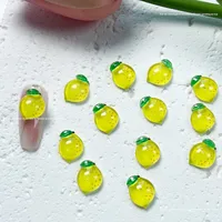 Summer Fruit Nail Art Cartoon Jewelry Resin Print Simulation Watermelon Strawberry Grape DIY Nail Decoration Mix sku image 2