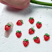 Summer Fruit Nail Art Cartoon Jewelry Resin Print Simulation Watermelon Strawberry Grape DIY Nail Decoration Mix sku image 3