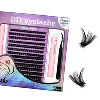 DIY False Eyelashes Fluffy D 30P 60P 80P 100P Hot  Hair Europe And The United States  Wholesale sku image 27