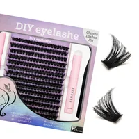 DIY False Eyelashes Fluffy D 30P 60P 80P 100P Hot  Hair Europe And The United States  Wholesale sku image 31