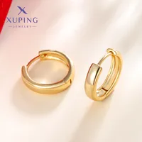 6 Pairs Elegant Basic Simple Style Circle Plating Copper 18K Gold Plated Copper Earrings Sets main image 4