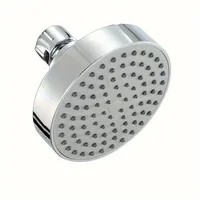 Basic Simple Style Classic Style Round ABS Shower Head Bathing sku image 2