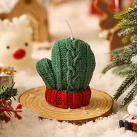 Christmas Cute Christmas Tree Snowflake Soybean Mixed Wax sku image 2