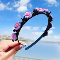 Girl'S Princess Flower Plastic Hair Band sku image 3