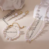 Elegant Simple Style Pearl Imitation Pearl Copper Women's main image 2