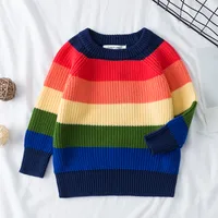 Casual Simple Style Stripe Cotton Hoodies & Sweaters sku image 1