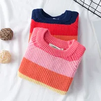 Casual Simple Style Stripe Cotton Hoodies & Sweaters main image 4