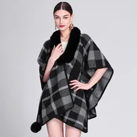 Women's Streetwear Plaid Polyester Shawl sku image 2