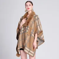 Women's Streetwear Plaid Polyester Shawl sku image 1