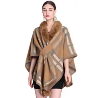 Women's Streetwear Plaid Polyester Shawl main image 5