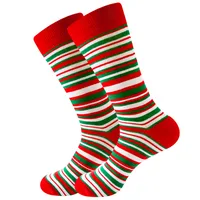 Unisex Simple Style Christmas Tree Santa Claus Cotton Crew Socks 20 PCS/Package sku image 5