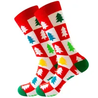 Unisex Simple Style Christmas Tree Santa Claus Cotton Crew Socks 20 PCS/Package sku image 10