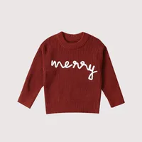 Christmas Casual Letter Hoodies & Sweaters sku image 1