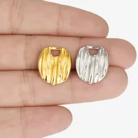 1 Piece 17*14mm 304 Stainless Steel 18K Gold Plated Geometric Pendant Jewelry Accessories main image 2