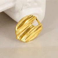 1 Piece 17*14mm 304 Stainless Steel 18K Gold Plated Geometric Pendant Jewelry Accessories main image 3