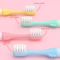 Mikolife Children's Soft Hair Toothbrush Wholesale Eight Pack Care Gum Cleaning Teeth Cartoon Barrel main image 2