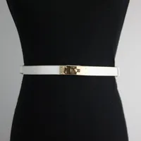 Direct Batch Double-sided Adjustable Elastic Buckle Ladies Thin Belt Kelly Belt Dress  Summer New main image 1