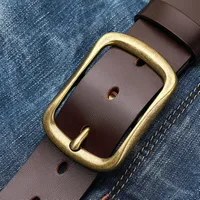 Genuine Goods POLO Paul Men's Pin Buckle Belt Pin Buckle Belt [send Puncher]] main image 3