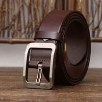 Genuine Goods POLO Paul Men's Pin Buckle Belt Pin Buckle Belt [send Puncher]] sku image 13