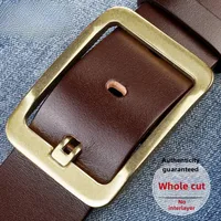 Genuine Goods POLO Paul Men's Pin Buckle Belt Pin Buckle Belt [send Puncher]] sku image 31