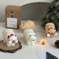 Cute Animal Soy Wax Daily Candle main image 1