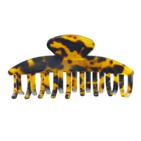 Fashion Decorative Hairpin Leopard Hair Accessories Acetic Acid Plate Clip  Hawksbill Banana Hairpin Manufacturers sku image 2