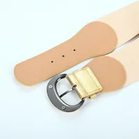 Fashion Waist  Fashion Dress Women's Belt Leather Bag Buckle Animal Pattern Elastic Elastic Wide Belt main image 4