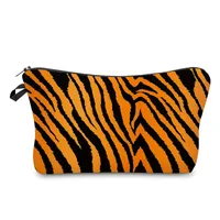 New  Style Tiger Pattern Animal Pattern Cosmetic Bag  Crocodile Pattern Storage Bag Leopard Print Wash Bag Wholesale main image 4