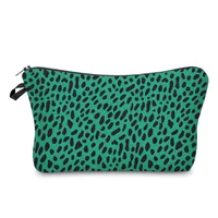 New  Style Tiger Pattern Animal Pattern Cosmetic Bag  Crocodile Pattern Storage Bag Leopard Print Wash Bag Wholesale sku image 1