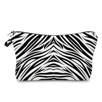 New  Style Tiger Pattern Animal Pattern Cosmetic Bag  Crocodile Pattern Storage Bag Leopard Print Wash Bag Wholesale sku image 2