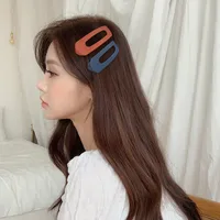 Super Fairy Large Temperament Scrub No Trace Hairpin Side Bangs Side Bangs One Word Clip Broken Hair Card Back Head Hair Scratching Female main image 1