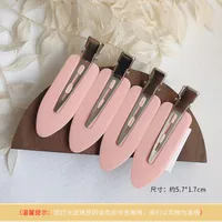 Japanese Seamless Hairpin Ouyang Nana  Bangs Clip Hair Breaking Artifact Female Hairpin Makeup Shaping Duckbill Clip sku image 3